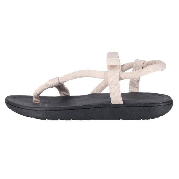 沖縄県への発送に送料無料は適用されません。購入金額に関わらず1,650円（税込）が通常送料に別途加算されます。  アスリートの遠征や登山のテンバでの利用を考え設計された薄型のリカバリーソール。 1本のロープと1本のベルクロのみで足のホールド...