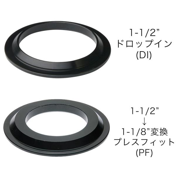 ※沖縄県への発送に送料無料は適用されません。購入金額に関わらず通常送料に別途加算されます。リッチー WCS クラウンレース 1-1/8”：PF・DI・EC(ノーマル用)  1-1/2”：PF・DI 用  1-1/4”：PF・DI 用  1....