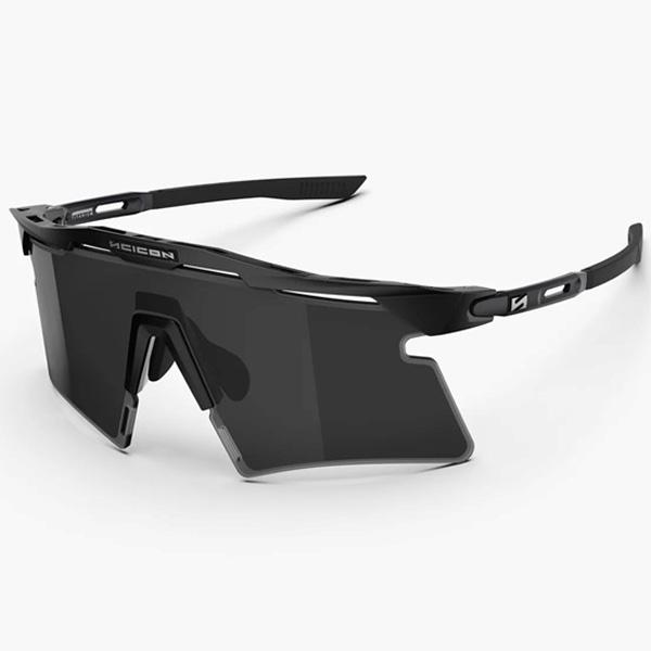 シーコンスポーツ AEROSHADE 2.0 TITANIUM マットブラック/スモーク+ピンク サングラス