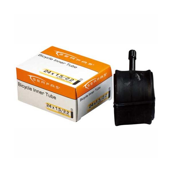 ※沖縄県への発送に送料無料は適用されません。購入金額に関わらず通常送料に別途加算されます。安心のサーファスチューブ。耐久性の高いチューブ素材。仏式全てねじ切り。■バルブコアは取り外し不可。■サイズ:700×18-25C■肉厚:0.9mm■バ...