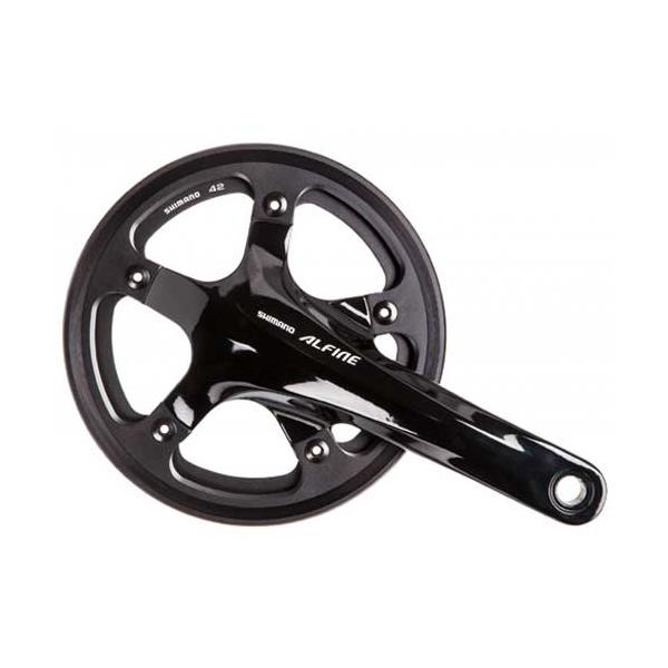 シマノ ALFINE FC-S501 クランクセット 170mm 45t 黒 シマノ ALFINE FC-S501 クランクセット 170mm 45t 黒 - メルカリ