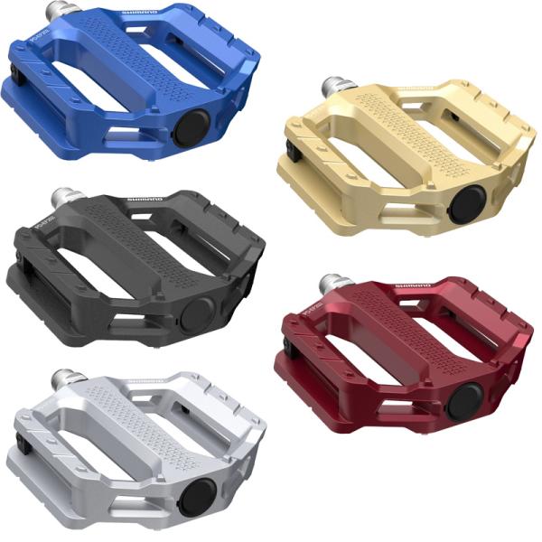 沖縄県への発送に送料無料は適用されません。購入金額に関わらず通常送料に別途加算されます。  毎日の通勤・通学に最適なシマノ フラットペダル。 上位グレードモデルに匹敵する丈夫なペダル軸。  ワイドなアルミニウムボディで安定したペダルとシュー...