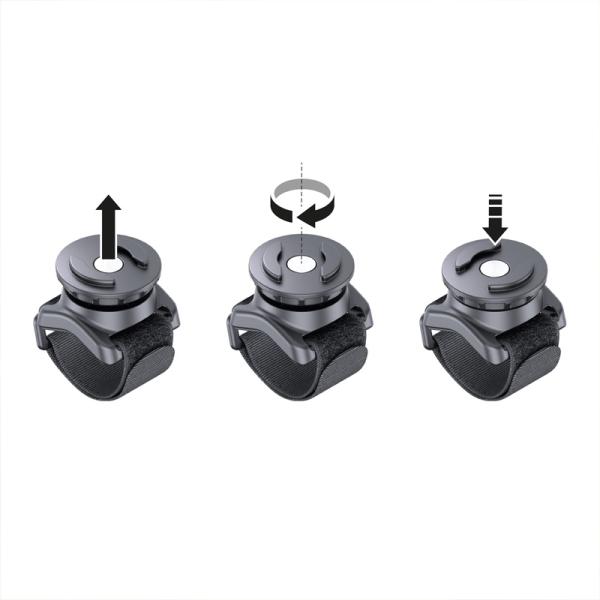 沖縄県への発送に送料無料は適用されません。購入金額に関わらず通常送料に別途加算されます。  ベルクロ式のユニバーサルマウントはバーやチューブに簡単に取り付けられます。 スプリング式のローテーションマウントでレールをマウントから引き上げること...