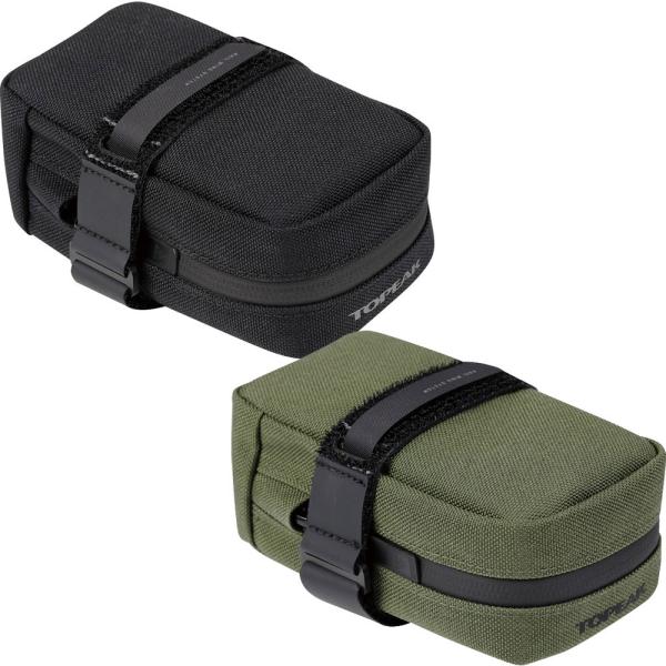 サドルレールに確実に固定する「レールウイング着脱システム」 ベルクロストラップでサドルレールに取り付けるミニマルなサドルバッグ。 レールウイング着脱システムにより、サドルレールにしっかりと固定できるうえ、サドルバッグ下部にはCO2 カートリ...