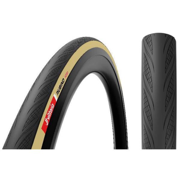 vittoria 自転車タイヤ・チューブ Rubino V G2.0 TLR チューブレスレディ  700×28c  ブラック フックレス対応(28-622) ビットリア RUBINO V G2.0 TLR 700×28C(28-622) チューブレスレディ