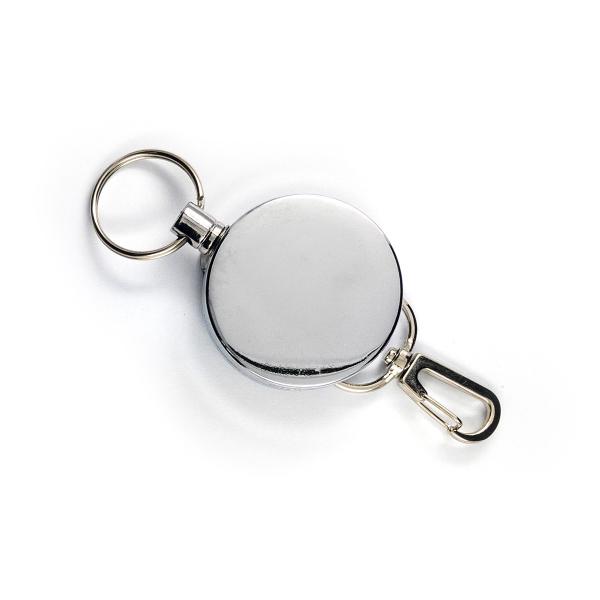 スイベルスナップ クリップ付き アウトドア キーバックワイヤー 3個