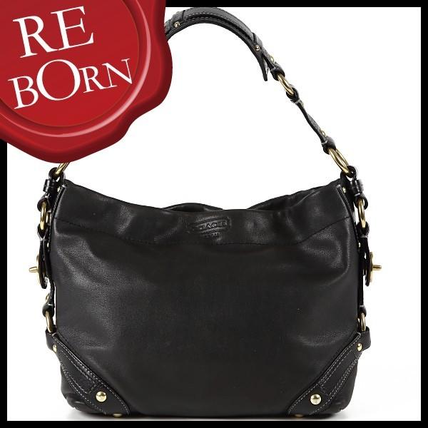 Coachコーチバッグ レザー カーリー ショルダー 10615 ブラック 10615 Bk コーチバッグのワールドドライブ 通販 Yahoo ショッピング