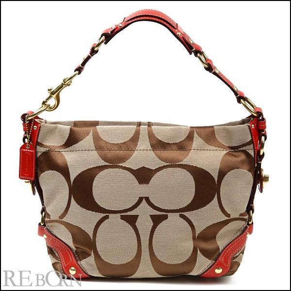 coach【シグネチャーパッチワークカーリーショルダーバッグ】12227