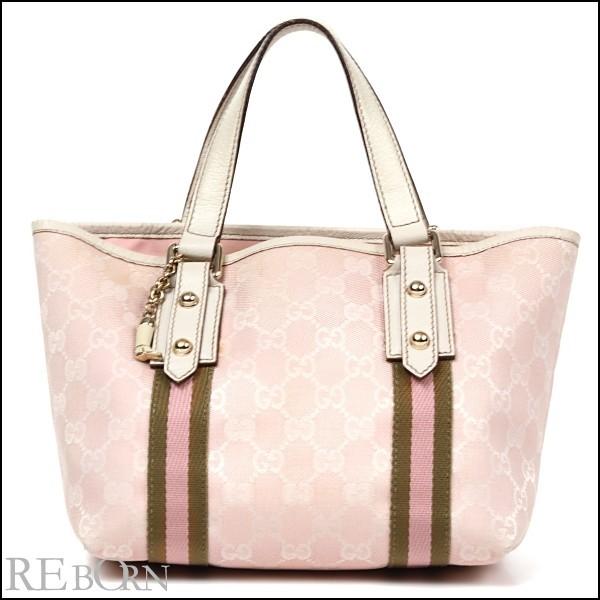 GGキャンバス グッチGUCCI バッグ トート GG柄 139261 ピンク×カーキ 