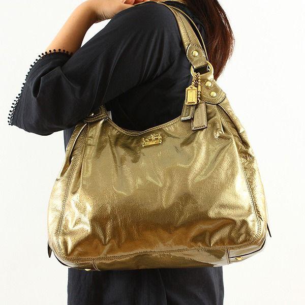 COACH COACHコーチ新作バッグ ショルダー マディソン マギー パテント  