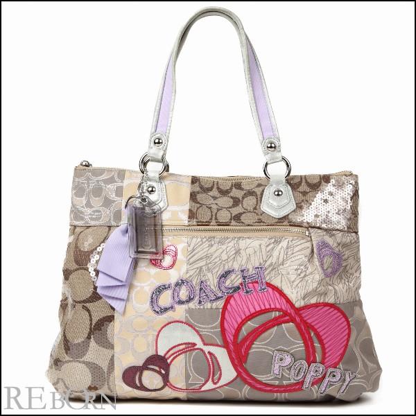 コーチバッグ アウトレット COACH トート POPPY ポピー シグネチャー 