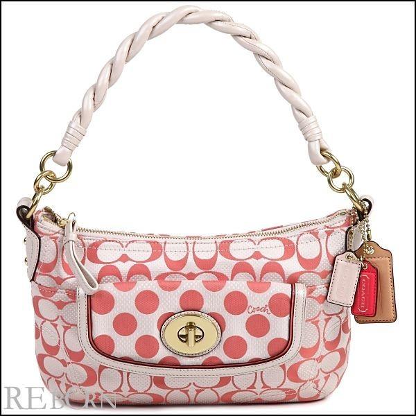 COACH コーチ バッグ ポピー シグネチャー 2WAY ショルダー COACH コーチ バッグ ポピー シグネチャー 2WAY ショルダー