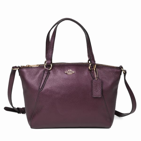 コーチ COACH バッグ 2way shoulder 斜めがけ ダークパープル 29639 