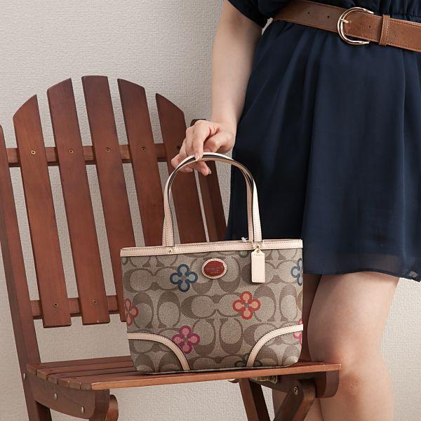 コーチcoachバックバッグトートバッグ クローバー ミニトート タグなし 466 アウトレット 13 466 B4mc コーチバッグのワールドドライブ 通販 Yahoo ショッピング