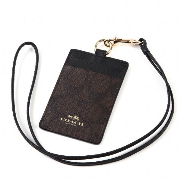 COACH コーチ 小物 アウトレット IDケース シグネチャー COACH コーチ 小物 アウトレット IDケース シグネチャー