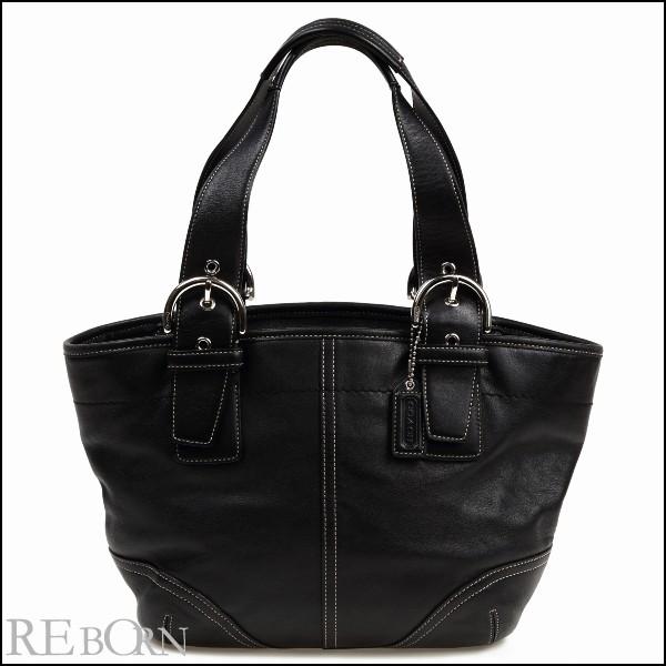 COACH コーチバッグ アウトレット トート レザーバッグ 9544 ブラック  