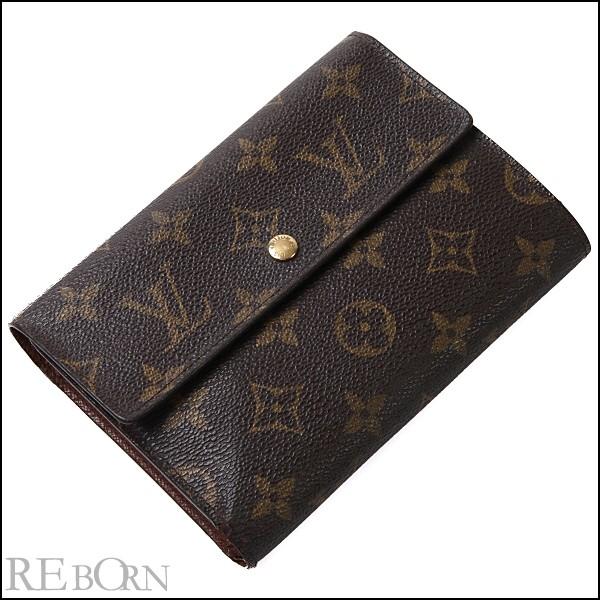 ルイヴィトン LOUIS VUITTON ミディアム モノグラム 三つ折り財布