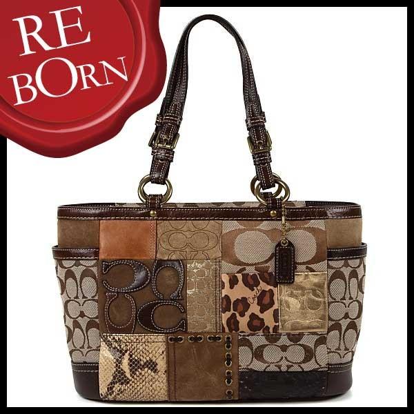 COACH コーチ バッグ フォール パッチワーク ギャラリー トート 11495 