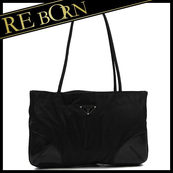 PRADA プラダ バッグ ナイロン トート ブラック BR1044 : コーチ