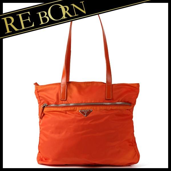 プラダ Prada バッグ トート バッグ Br2911 ナイロントート オレンジ ナイロン レザー Prada Tote36 コーチバッグのワールドドライブ 通販 Yahoo ショッピング