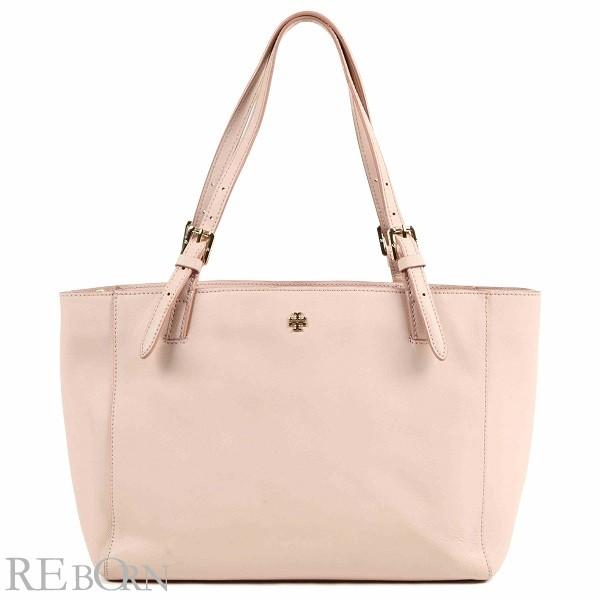 TORY BURCH トリーバーチ トートバッグ ライトベージュ レザー  