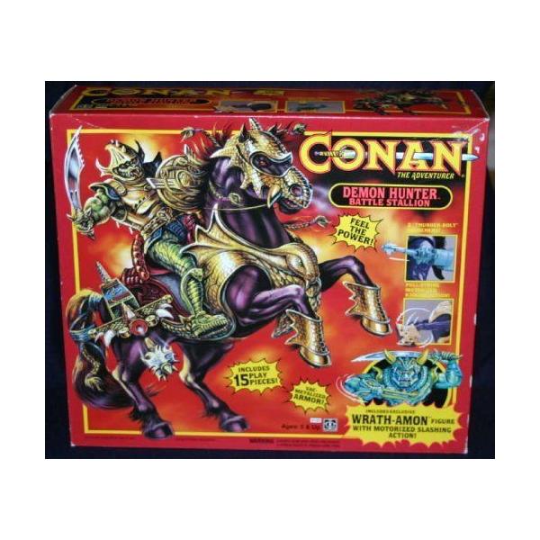 Conan the Adventurer Demon Hunter with Wrath-Amon フィギュア ダイキャスト 人形
