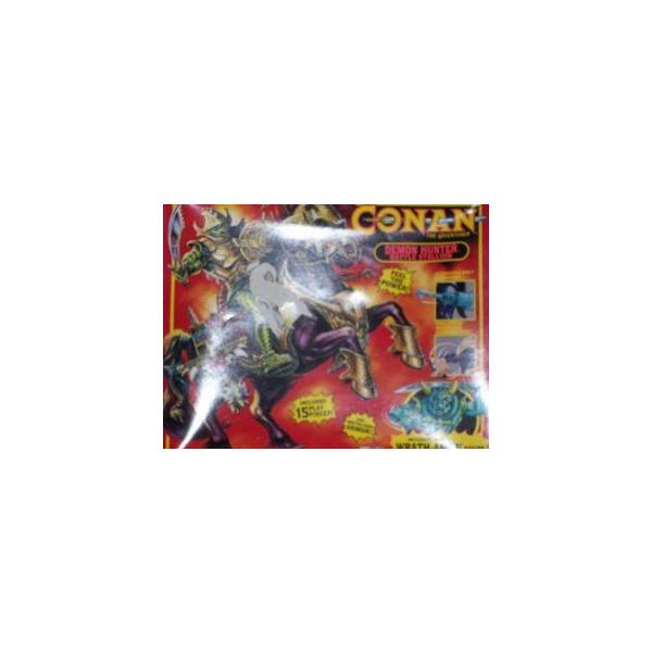 Demon Hunter Battle Stallion w/ Wrath-Amon フィギュア From Conan the Adventurer