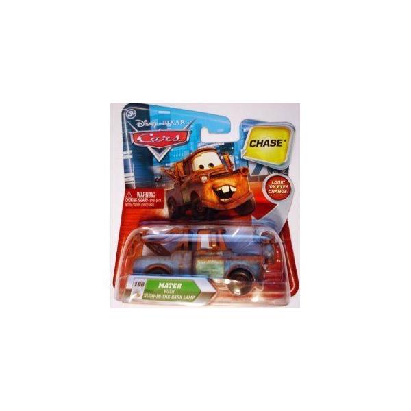 DISNEY PIXAR MOVIE CARS CHASE MATER WITH MOVING EYES THAT COMES WITH A GLOW IN THE DARK LANTERN ミ