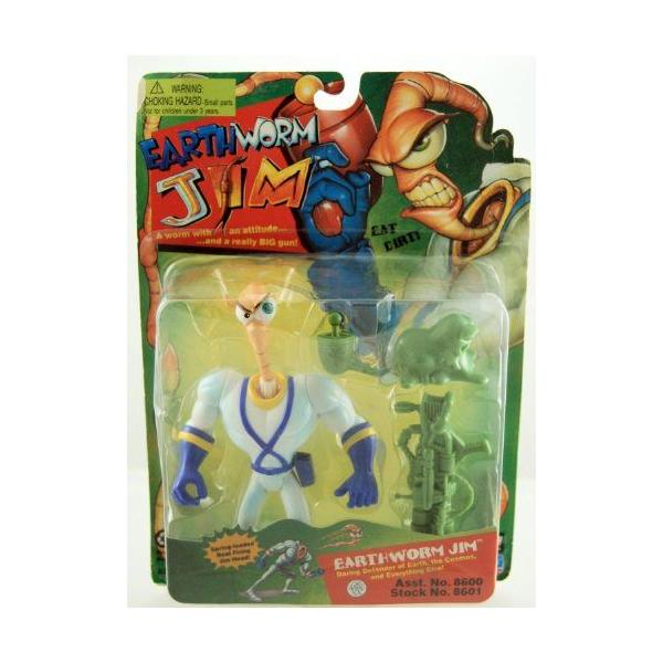 EarthWorm Jim Action Figure フィギュア ダイキャスト 人形