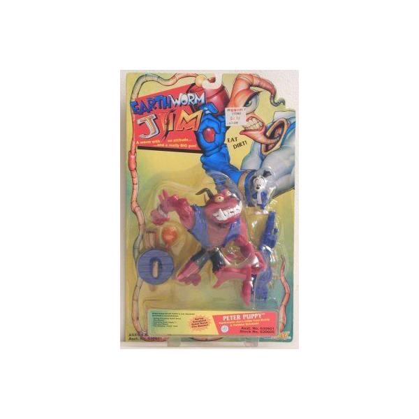 EarthWorm Jim Peter Puppy フィギュア 人形 おもちゃ
