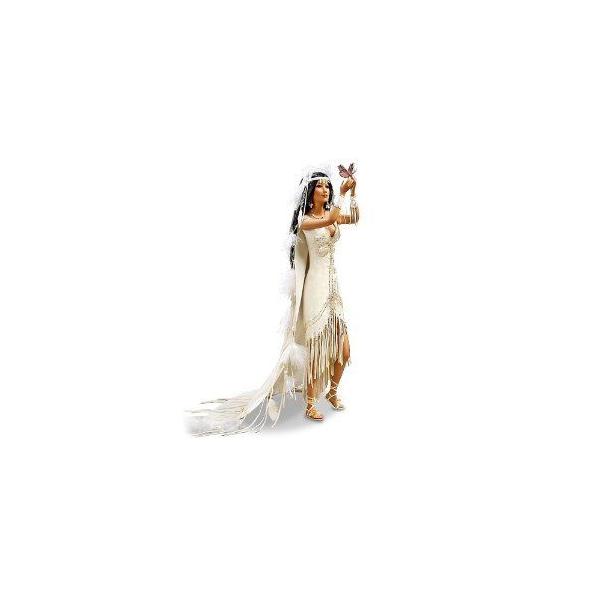 Fine Porcelain Bride Doll: Love Takes Wing by Ashton Drake ドール 人形 フィギュア