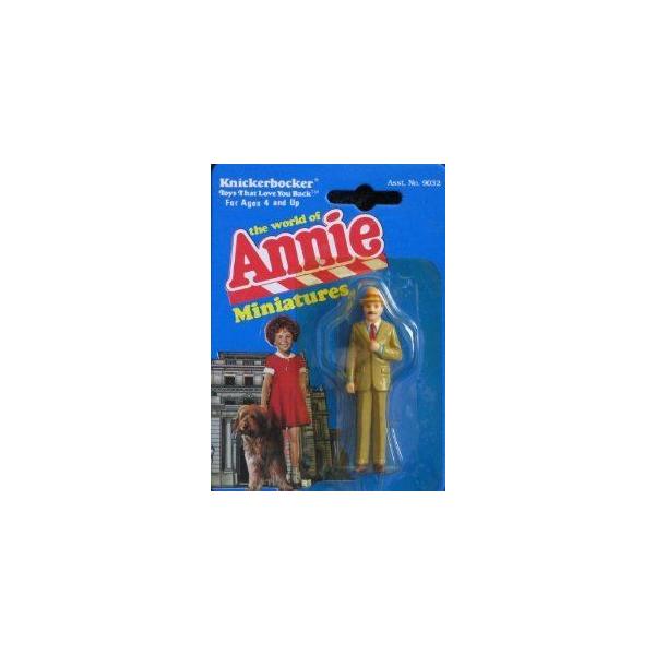 Little Orphan Annie Miniatures ROOSTER HANNIGAN Figure The World of Annie (1982 Knickerbocker) ド
