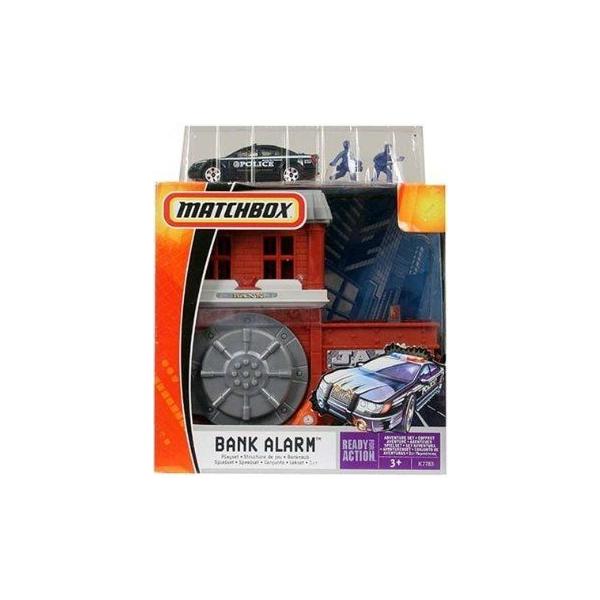Matchbox (マッチボックス) Bank Alarm Adventure プレイセット ミニカー ミニチュア 模型 プレイセット