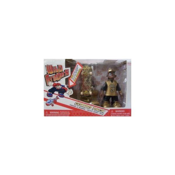 Rob Dyrdek Wild Grinders Jay Jay Gold Combo Pack with DVD フィギュア おもちゃ 人形