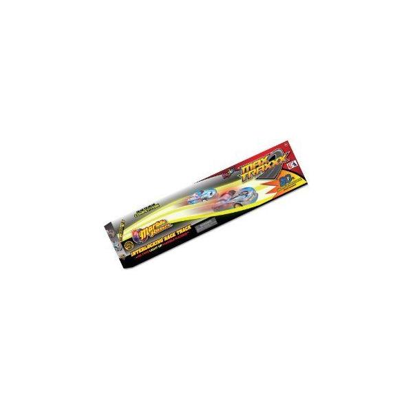 Skullduggery Krazy KarsMaxTraxxx- 16 Foot Glow in the Dark Race Track With Two Marble Racers ミニ