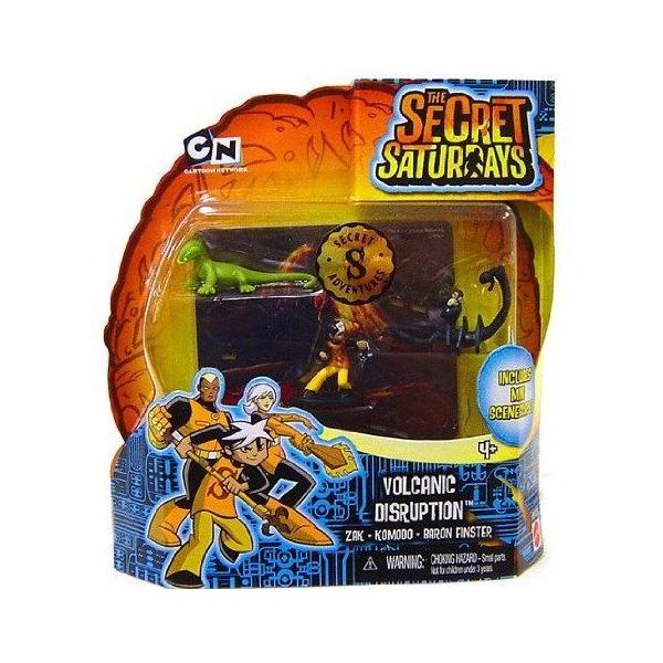 The Secret Saturdays Mini フィギュア 人形 Multi Pack Volcanic Disruption フィギュア おもちゃ 人形