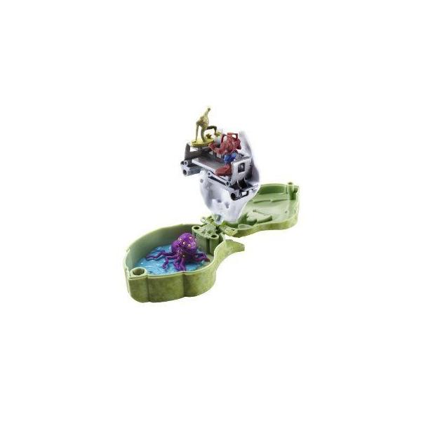 The Secret Saturdays Secret Fiskerton's Train Chase Adventure Playset