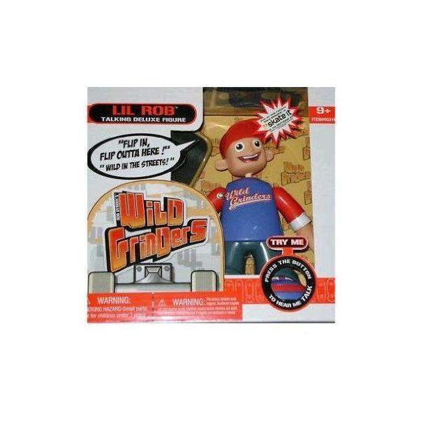 Wild Grinders Lil Rob Talking Deluxe アクションフィギュア ドール 人形 フィギュア