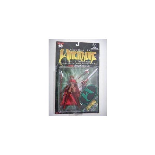 Witchblade Medieval Sculpted By Clayburn Moore Scarlet Medieval In Red フィギュア おもちゃ 人形