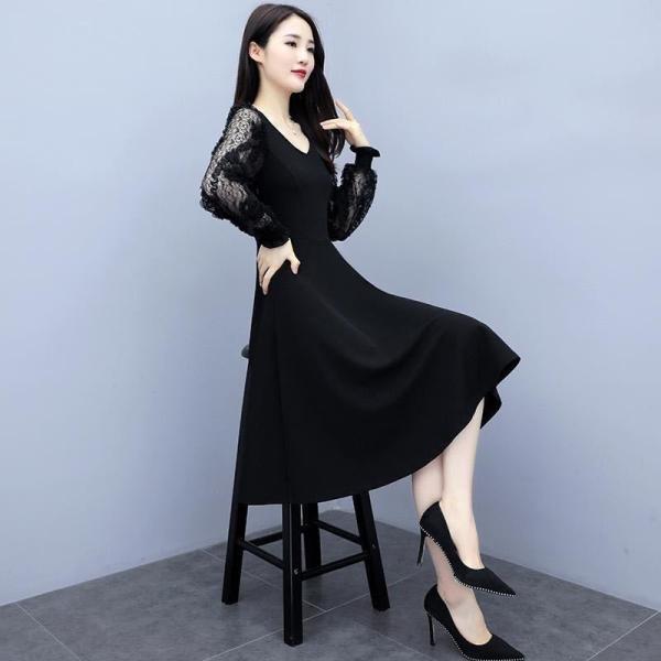 ファッション クーポン利用で1000円off レース ワンピース ロング丈 ロングワンピース レディース 袖レース 長袖 袖あり ひざ丈 Aライン フレア 40代 きれいめ ドレス 結婚式 通勤 Ol プチプラ 7srhvuyru9 Minirunukevents Com