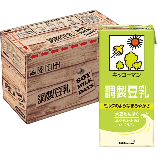 他サイト： Amazon.co.jp限定キッコーマン 調製豆乳 SOYMILK DAYS 1000ml×6本の商品画像