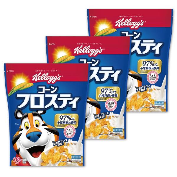 他サイト： ケロッグ コーンフロスティ 210g×3個セット セット買いの商品画像