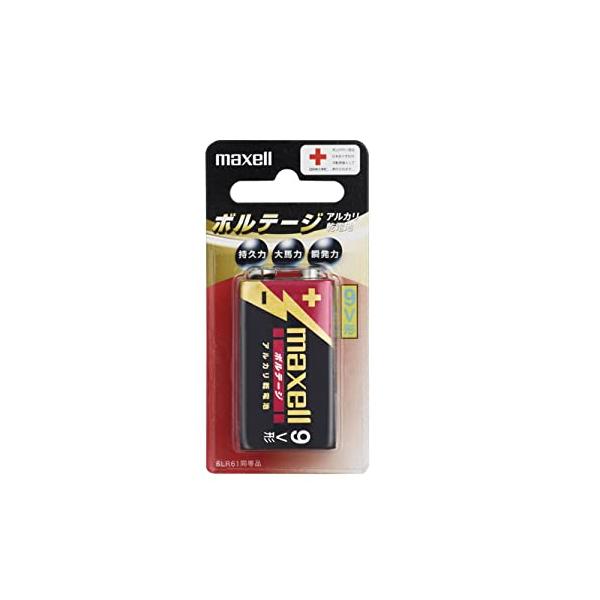 maxell アルカリ乾電池 ボルテージ 角型9V 1本 ブリスターパック 6LF22(T) 1B
