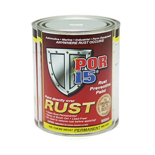 他サイト： POR-15(ピーオーアール15) Rust Preventive Paint シルバー 500mlの商品画像