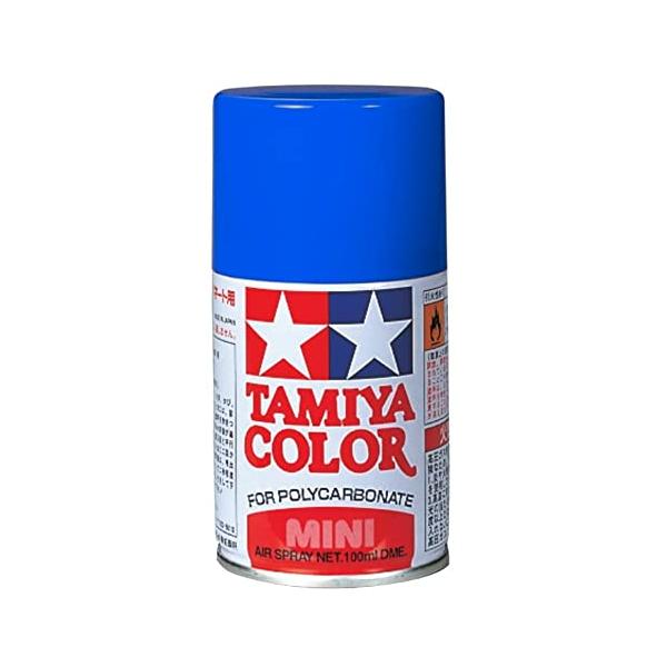 タミヤ(TAMIYA) ポリカーボネートスプレー PS-30 ブリリアントブルー 模型用塗料 86030