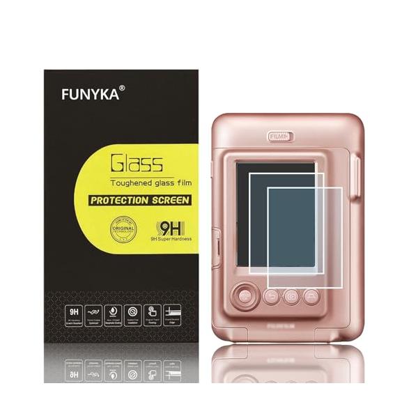 Fujifilm Instax Mini LiPlay専用2枚セット 超薄ガラス液晶保護フィルム Fujifilm Instax Mini