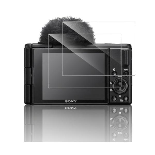 対応 SONY ZV1 II/ZV-1/ZV-1F/ZV-E10 フィルム 2枚セット- 国産旭硝子素材採用 ZV-E10 / ZV-1F
