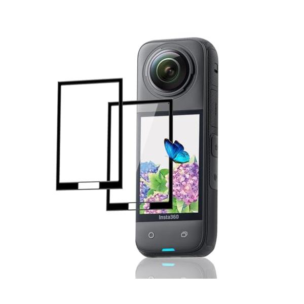 2枚セット 対応 Insta360 X5 / X4 ガラスフィルム 日本旭硝子 硬度9H 対応 Insta360 X5 / X4 フィルム