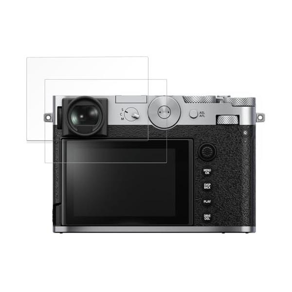 2枚For FUJIFILM GFX100RF フィルム JYJIEJIE気泡防止 極薄 高透過率 旭硝子9H 耐指紋 耐衝撃 防汚 撥水撥