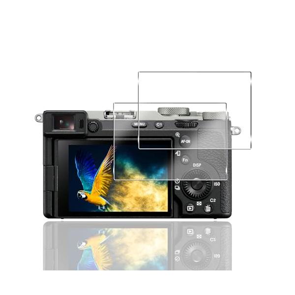 2枚セット 対応 Sony α7CII / α7CR / α7IV / α6700 ILCE-6700 保護フィルム ガラスフィルム 2枚